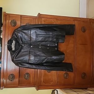 D2K leather coat